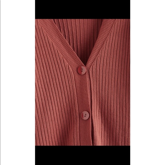 ✨NEW✨Button Front Rib-knit Cardigan - Picture 10 of 12